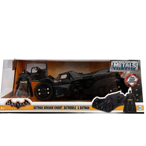 اسباب بازی ماشین فلزی بتموبیل سری Arkham Knight و فیگور بتمن با مقیاس 1:24_اسباب بازی ماشین